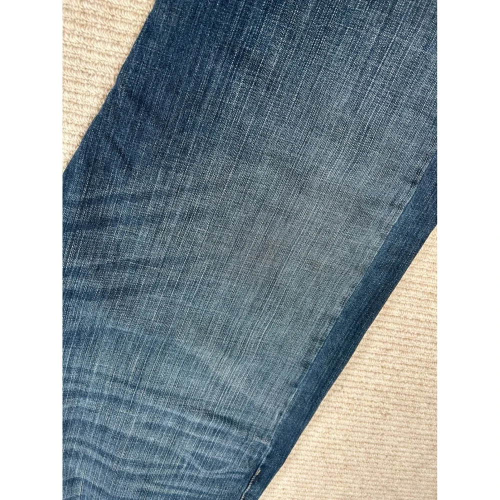 Levi's 569 Loose Straight Jeans Mens 42x30 Tag 42x28 Actual Med Wash Blue Denim